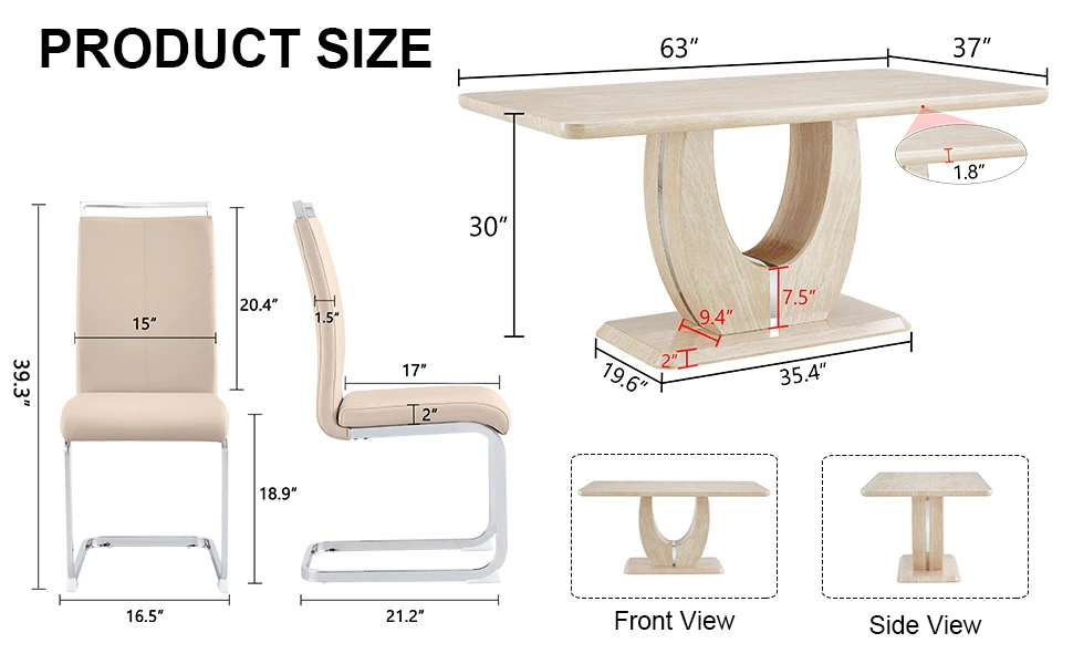 Dining Room Table Set for Dining Room, Kitchen