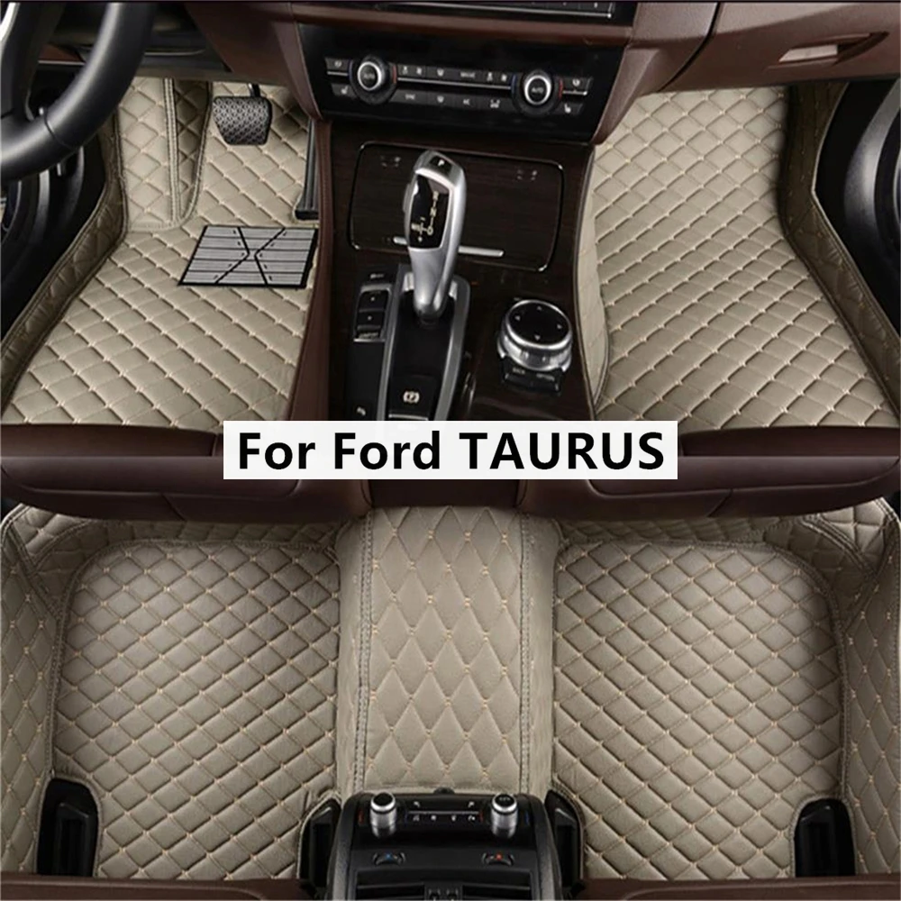 

Однотонные алмазные напольные коврики для автомобиля на заказ для 2016 лет, аксессуары для Ford TAURUS Foot Coche, коврики