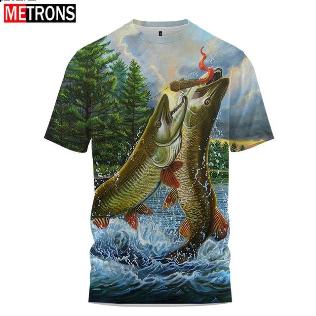 2023 Beautiful Carp Fishing 3D All Over Print men t shirt Harajuku Fashion  Short sleeve shirt summer streetwear man tshirt