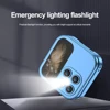 SERVO i17 Mini Tiny Flip Mobile Phone 2 SIM Standby Magic Voice FM Radio Flashlight Blacklist 1.77‘’ Small Square Foldable Phone 4