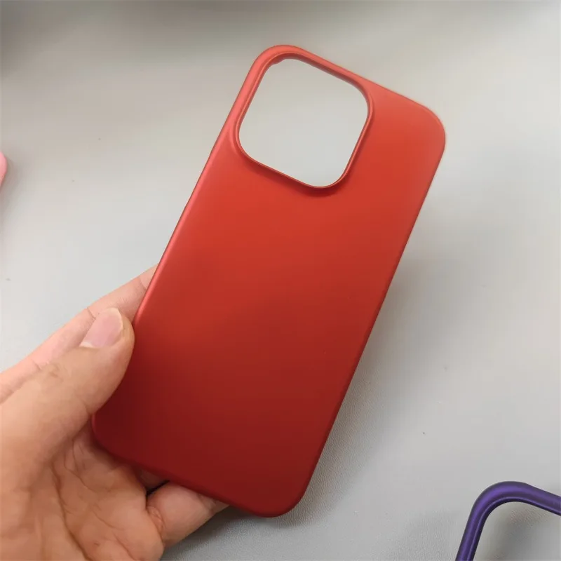 Ultra-Thin Matte Transparent Shockproof Frameless Phone Case with Heat Dissipation