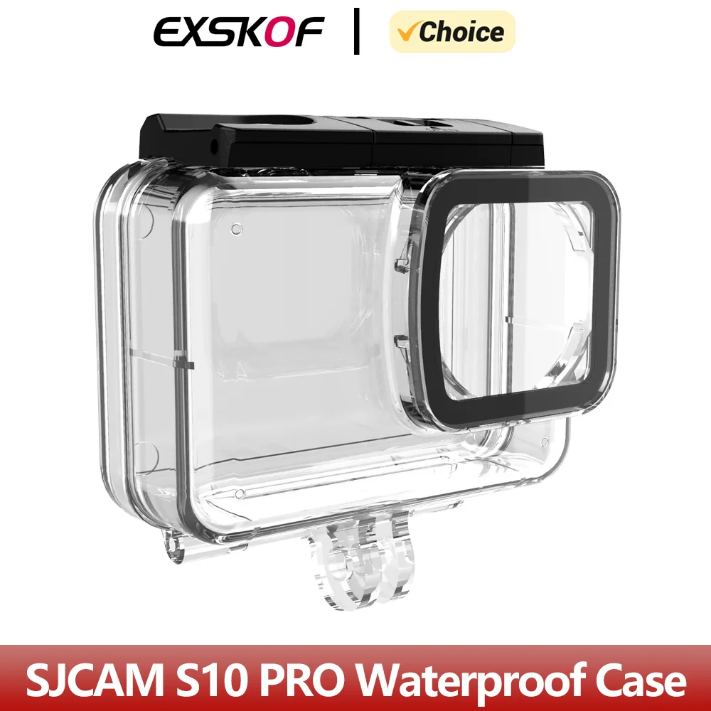 Оригинальный водонепроницаемый нагрудный чехол EXSKOF для SJCAM SJ10, корпус экшн-камеры для дайвинга