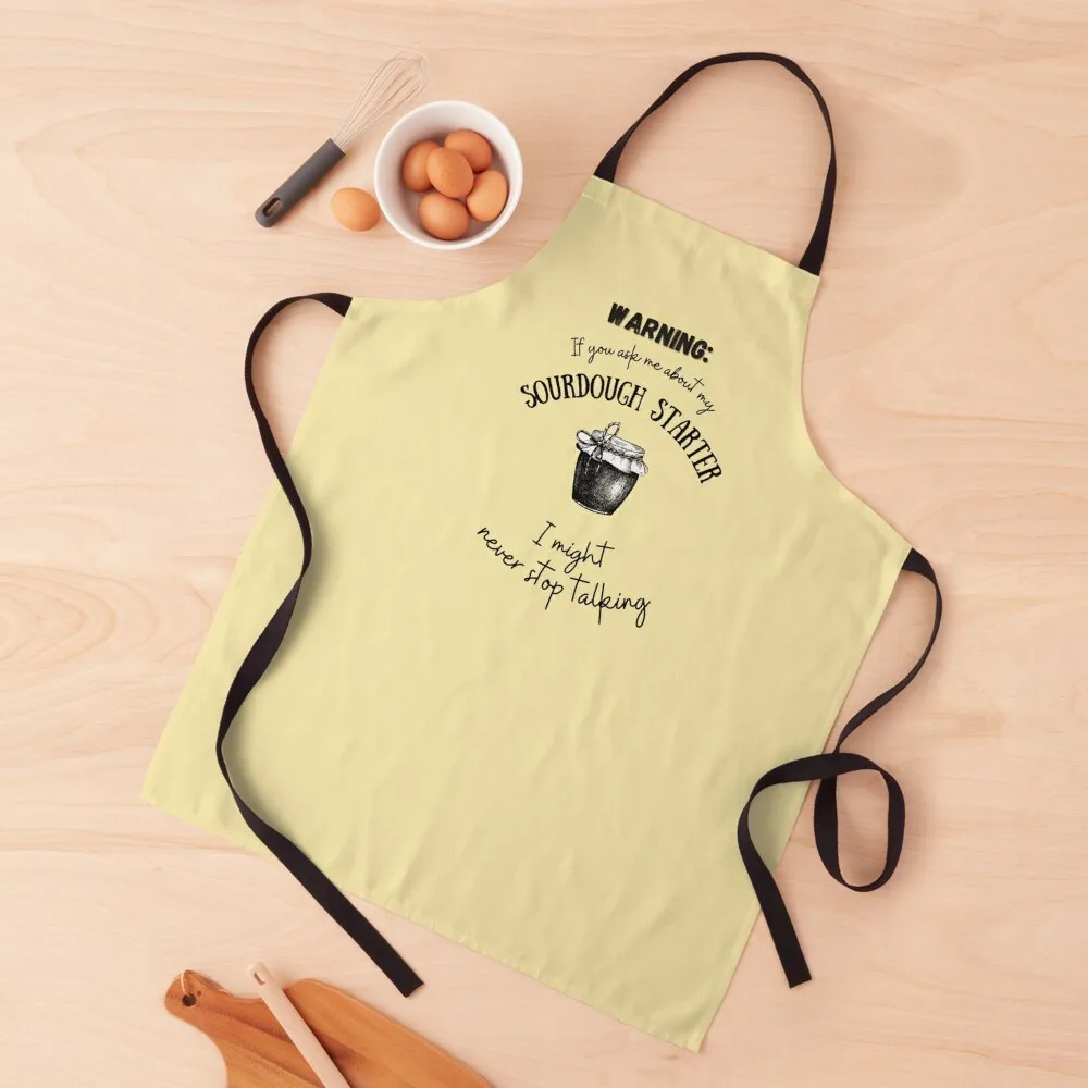 

If You Ask Me About My Sourdough Starter Apron christmas 2024 Customizable Woman Apron