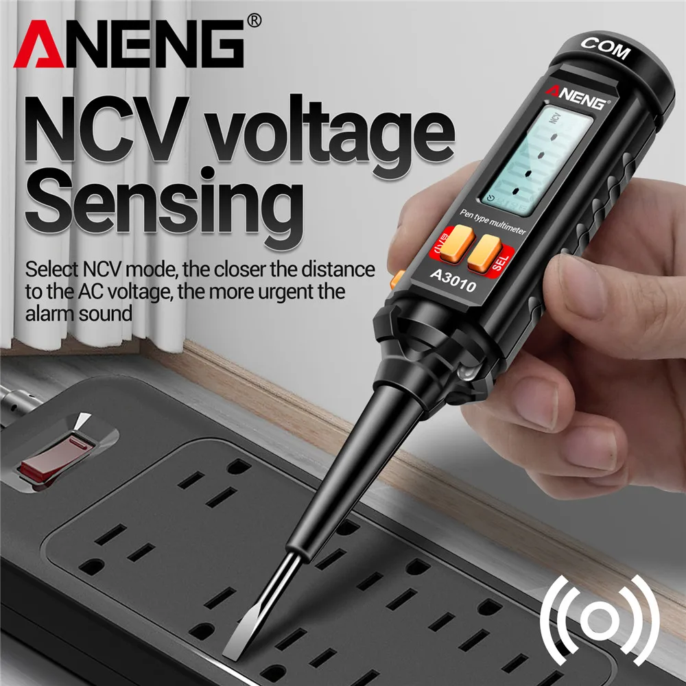 ANENG PN200 클램프 미터 & A3010 펜 멀티미터 세트 | DIY 및 전문가를 위한 AC/DC 전압, 전류, 저항 측정