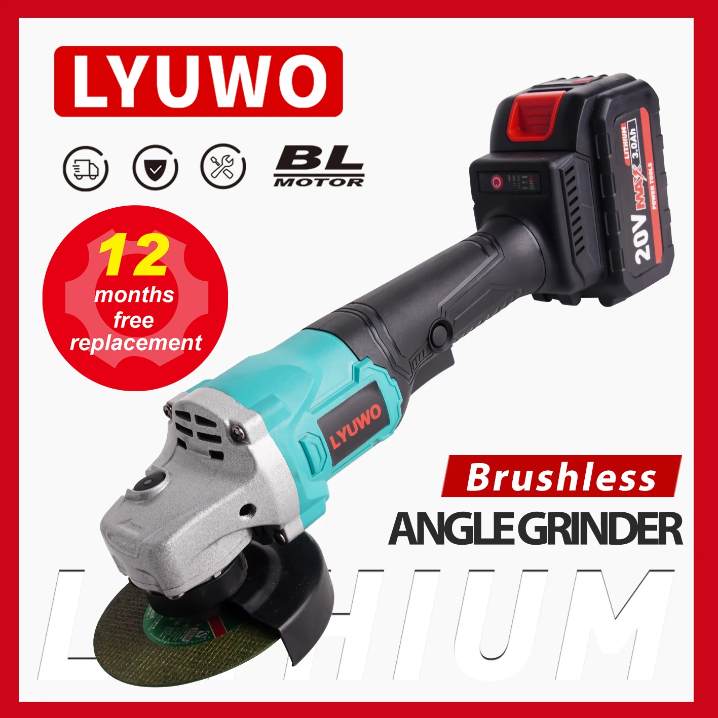 Electric Grinder, battery-operated