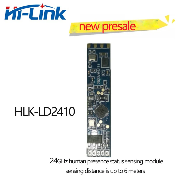 Free Shipping HLK-LD2410 Test Suit 24GHz Intelligent Microwave