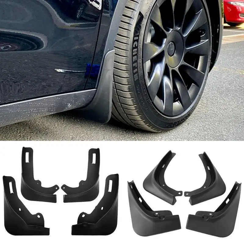 Car Wheel Mud Flaps Wheel Splash Guards Universal Wheel Guard Protector