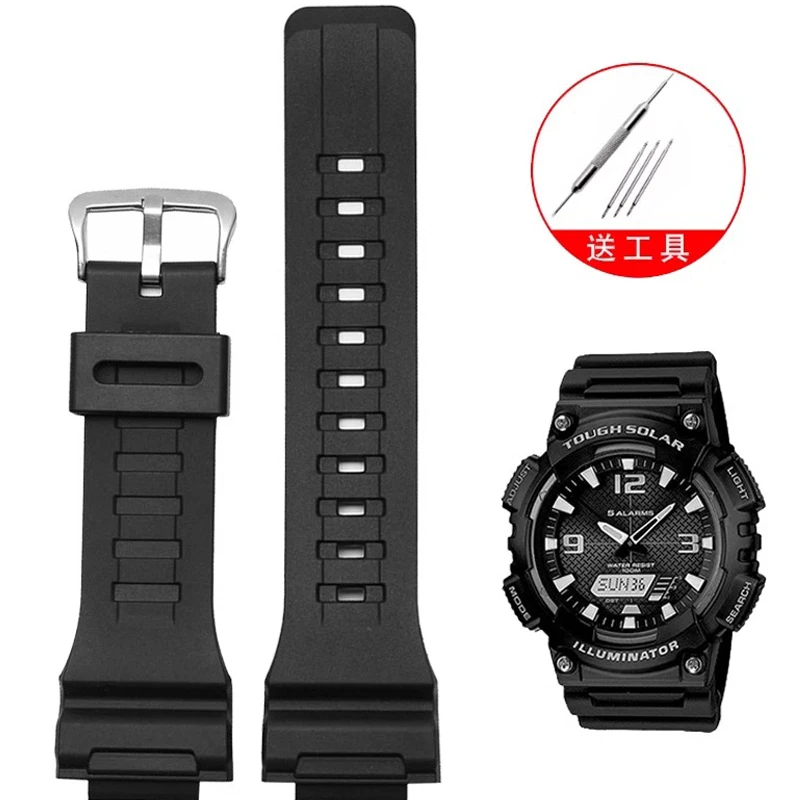 Durable Silicone Watchband Replacement Strap