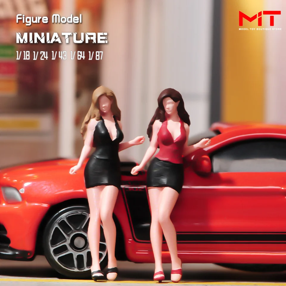 Figurine Cheongsam Killer Girl 1/64 - Pour Diorama Voiture Miniature - Neuf