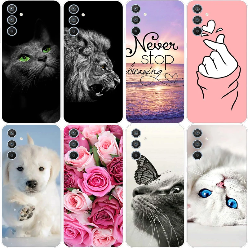 Per Samsung Galaxy A54 5G Custodia Samsung Galaxy A04E A14 A24 A34 A54 5G Cover Cover Posteriore Tpu In Silicone Liquido Antiurto Samsung A54