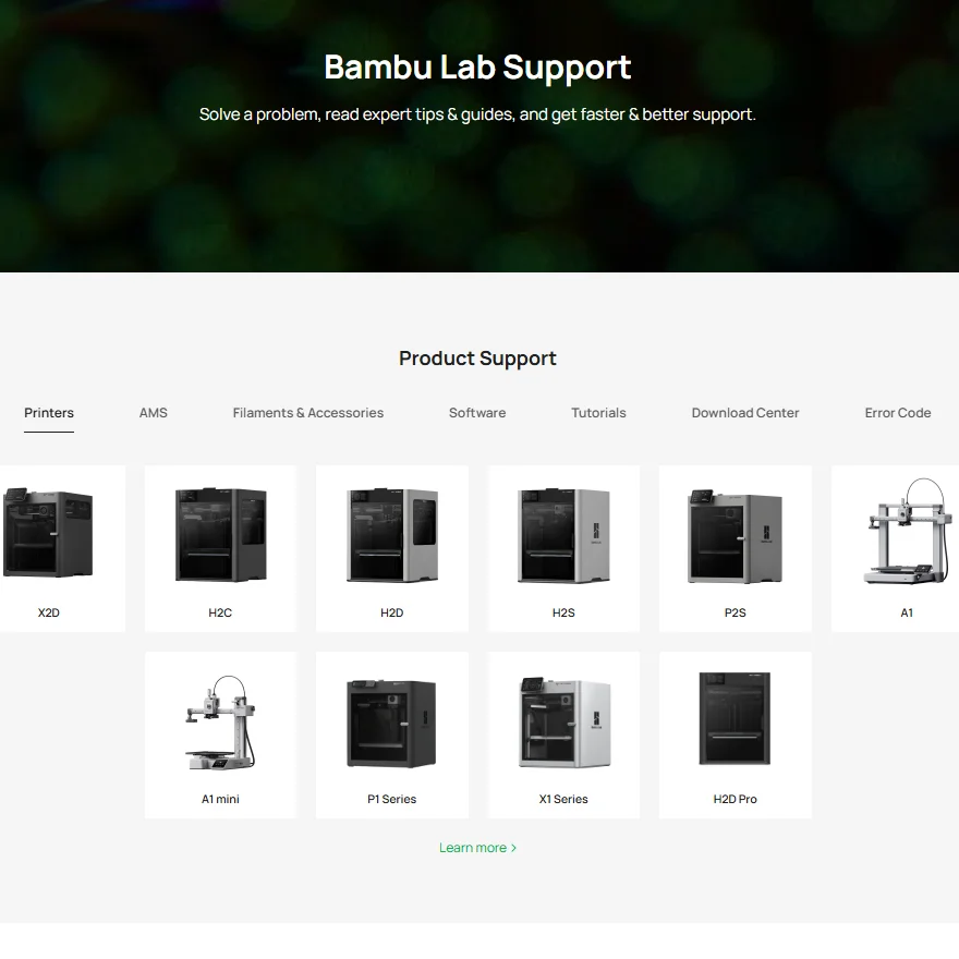 3D Printer Spare Parts After-sales Accessories Wholesale Orders