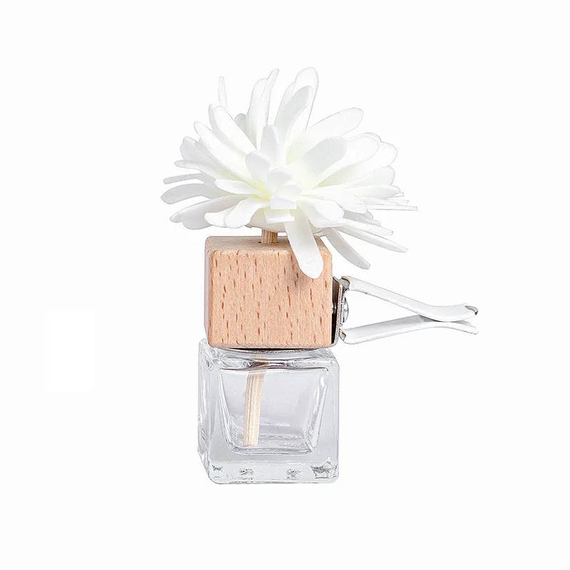 Lot De 20 Flacons Diffuseurs De Parfum Vides Pour Voiture - Pendents Décoratifs En Verre - Purificateur D'air Auto Avec Parfum