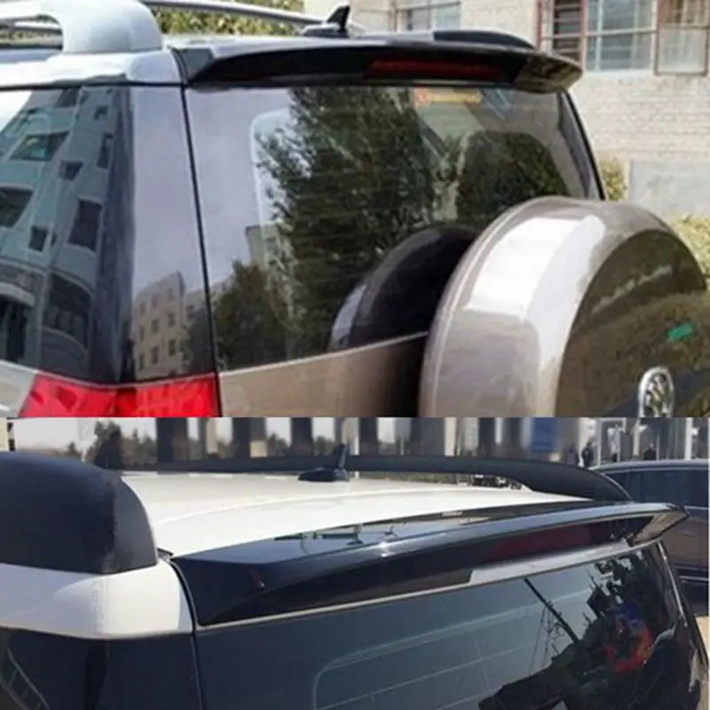

for skoda yeti spoiler 2013-2017 yeti spoiler High Quality ABS Material Car Rear Wing Primer Color spoiler for skoda yeti