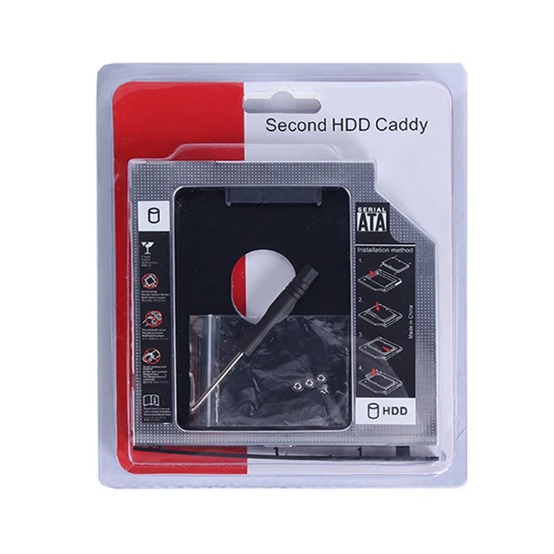 휴대용 플러그 앤 플레이 어댑터, 알루미늄 HDD 캐디, 빠른 연결, 하이 퀄리티 금속, 맥북 SSD HDD Dvd -rom 인클로저