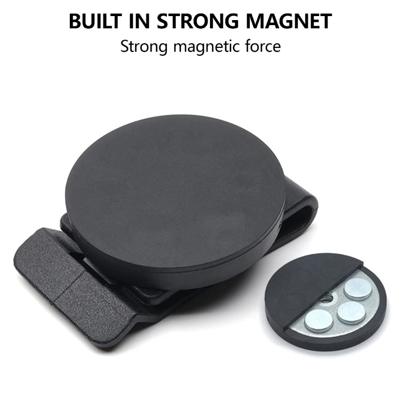 Belt Clips Tool Holder Black Magnet Belt Organizers for Screws Nails Screwdrivers Wrench Metal Tool 3