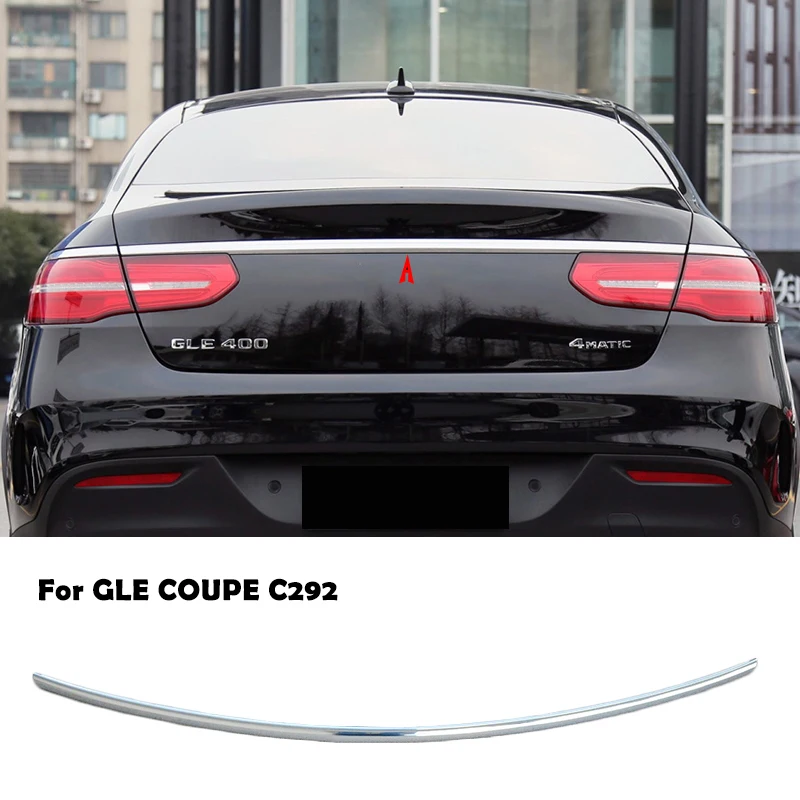 

A2927430082 For Mercedes Benz GLE C292 W292 Coupe 450 350 320 Trunk Rear Back Door Tailgate Handle Chrome Trim Chromium Styling