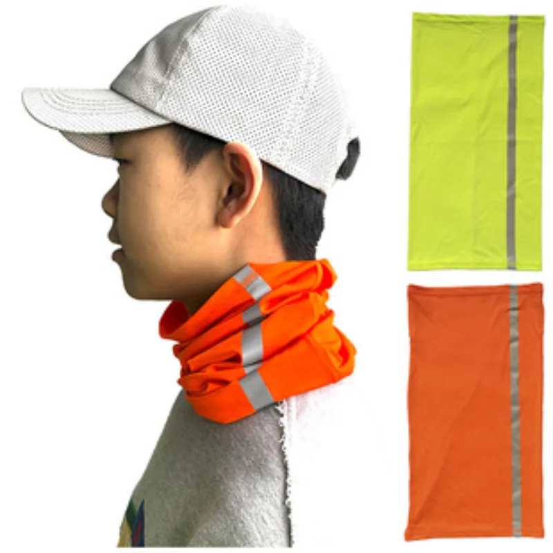 Sunshade Outdoor Construction Safety Hard Hat Sun Shade Neck Shield Reflective Stripe Protective Helmets Shield Solar Hat