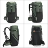50L Mountain Backpack Waterproof Shoulder Bag Outdoor Sports Bag Tactical Backpack for Men / Women Camping tent Travel Hiking 2