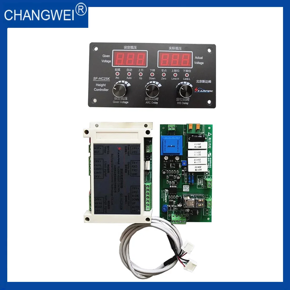 Sf-Hc25K Thc Plasma Macchina Da Taglio Cnc Automatico Cappuccio Ad Arco Tensione Macchina Da Taglio Al Plasma Cutter Torch Height Controller