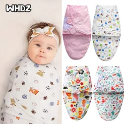 Sacos de dormir para bebés, envoltura de capullo para recién nacidos, 100% algodón, manta para bebés de 0 a 6 meses