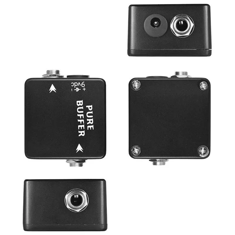 MOSKY PURE BUFFER 기타 이펙트 페달 톤 버퍼, 미니 기타 페달, 클린 풀 메탈 쉘 기타 부품 이펙트 프로세서, 9V