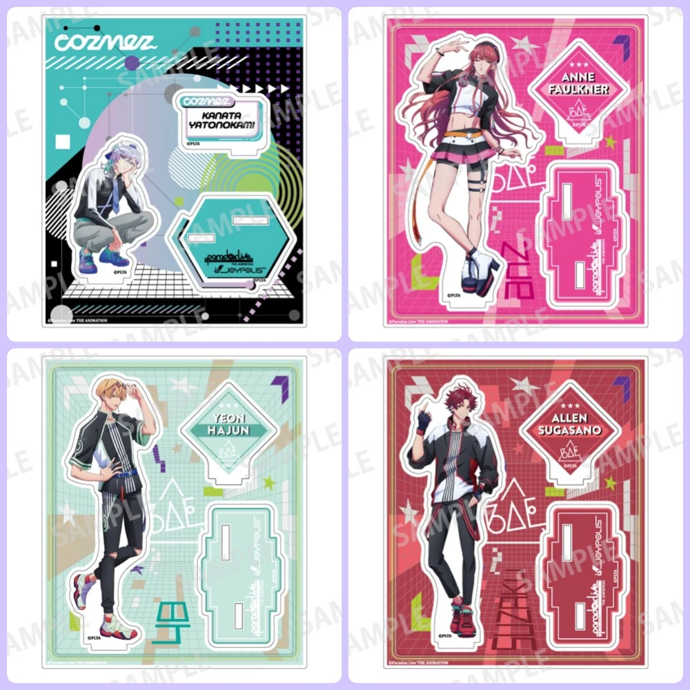 

5PCS Anime Paradox live Acrylic Stand Model Cosplay Characters Ornament Accessories Goods Collection Gifts 15cm