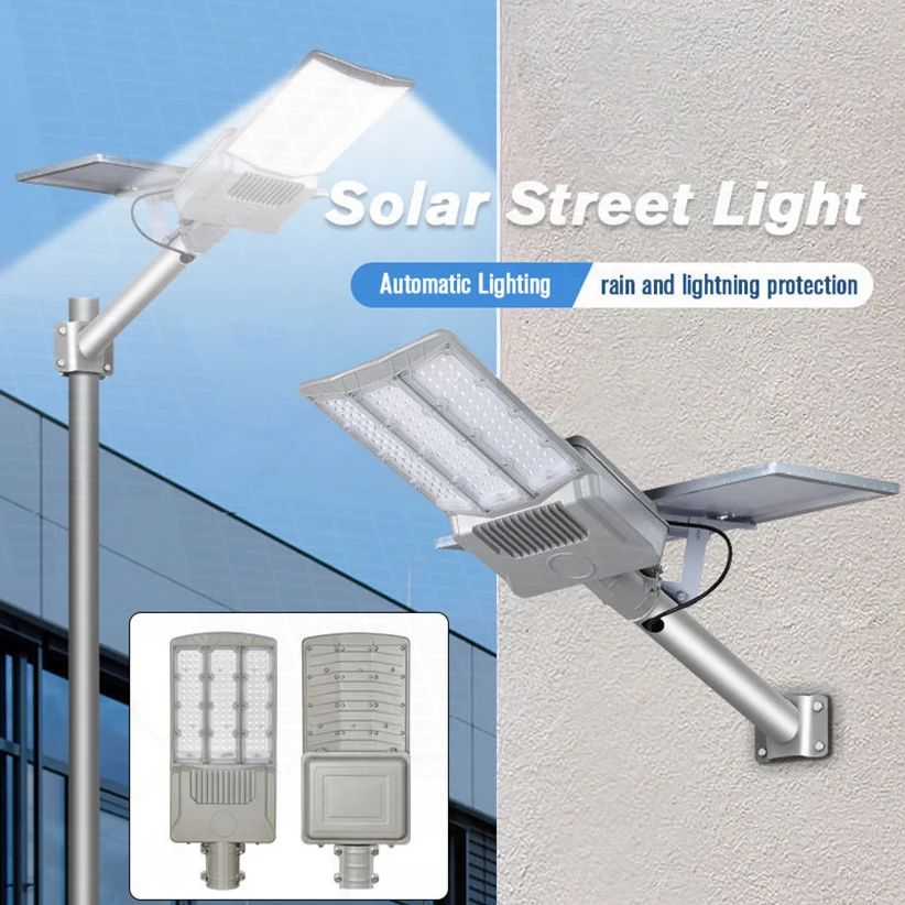 20000W Split Solar Street Lights Outdoor Aluminum Solar Street Light Garden Sunlight House Remote Control Waterproof Wall Lamps camera 360 degrees no dead angle house hold mobile phone remote outdoor hd night vision monitor intelligent wireless photography