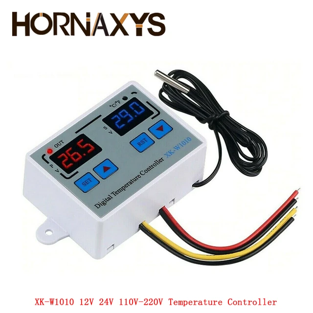 Cheap Digital Thermostat for Incubator 12V 24V 110V 220V Temperature  Controller Regulator Control Switch Thermoregulator 10A 230VAC