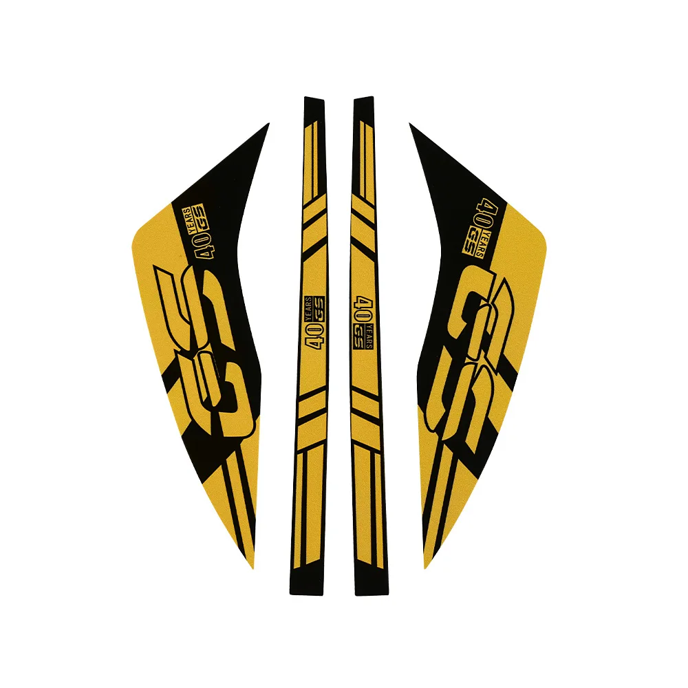 Enhanced Motorcycle Hand Guard Stickers
