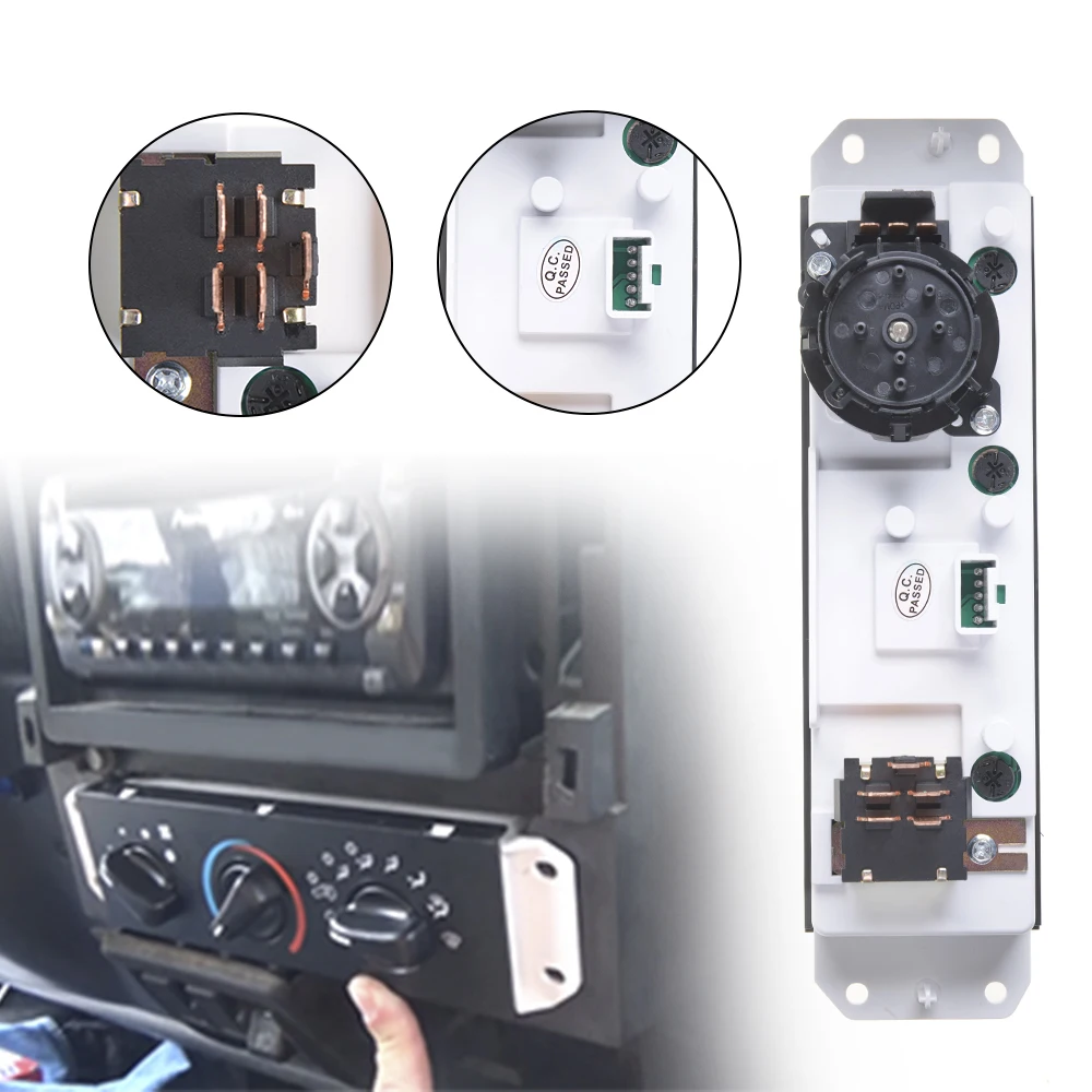 HVAC ヒーターコントロールパネル ブロワーモータースイッチ付き