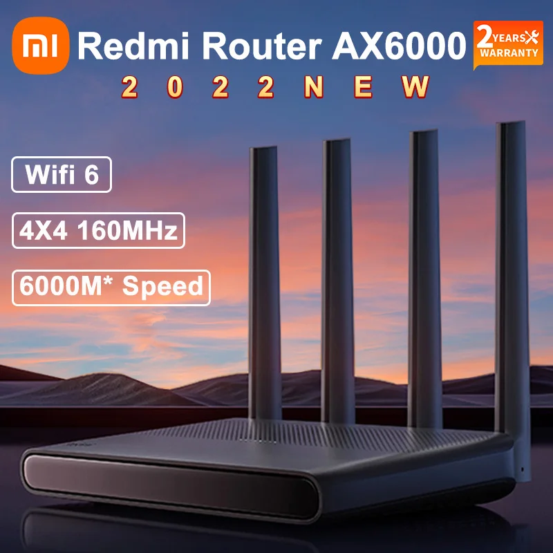 Xiaomi-Redmi-Router-AX6000-with-Mesh-System-WiFi-6-External-Channel ...