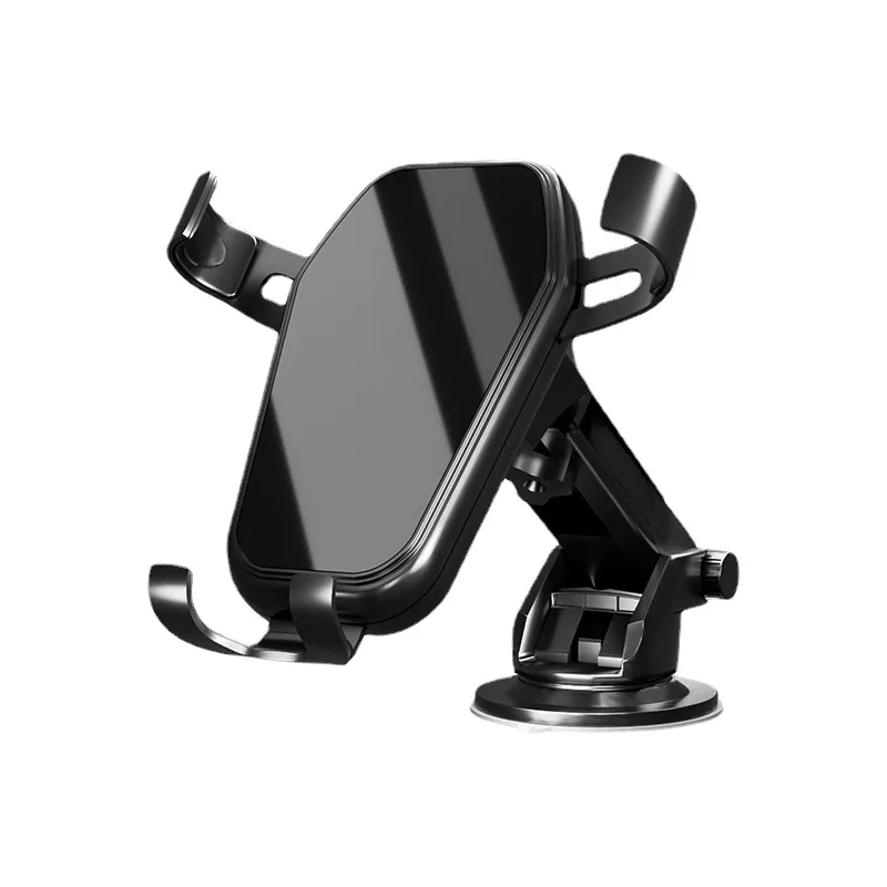 

Gravity-Induction Metal Car Phone Holder, Suitable for Universal Suction Cup Vent Dashboard Mounting