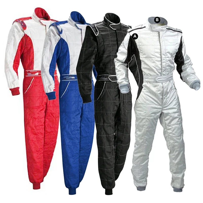 

Men Women Professional For F1 Karting Suit Waterproof Car Motorcycle Motocross Racing Club Exercise Clothing Set Overalls S 4XL