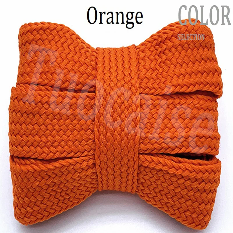 Premium 20mm Thick Flat Colored Soft Shoelaces