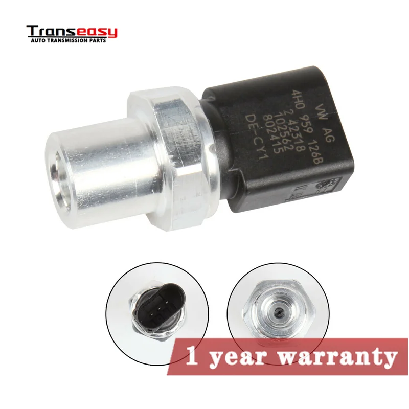 Pressure Transducer Sender A/C Pressure Switch Sensor Fits For Audi A4 A5 Q5 VW Touareg