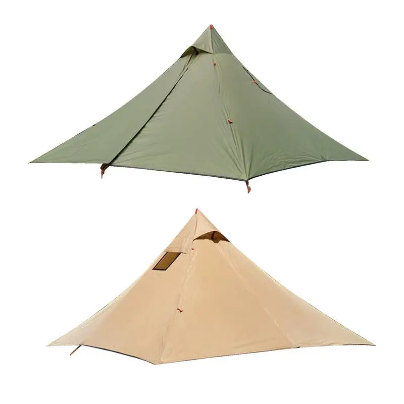 

Hot Tents For Camping Windproof Shelter Rainproof Winter Camping Tent Large Space Tipi Hot Tents Ultra-Light Breathable Dome