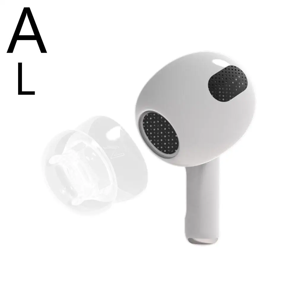 Enhanced Anti-Slip Silicone Ear Tip Covers for Noise Cancelling Earbuds