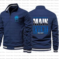 Spring and autumn 2024 New Famous Wrestler Jey Uso Men's Fighting fans Windbreaker jacket Street Sports Casual coat 2