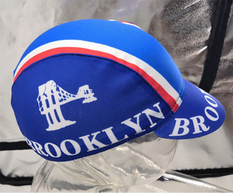 Description Picture 2 of itemBrooklyn Team Cycling Hat Men Riding Hat Safety Breathable Classic Bicycle Headwear Bike Sun Cap