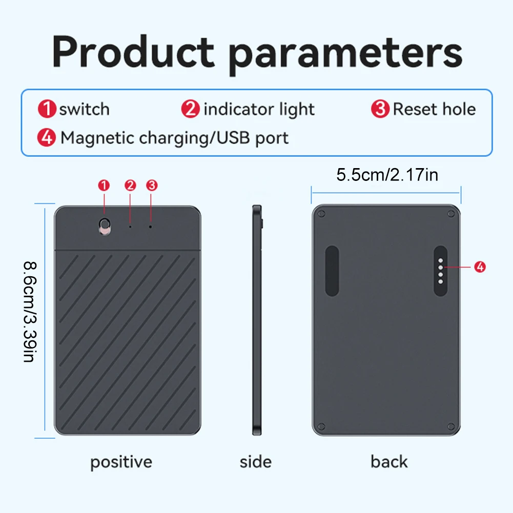 AI Voice Recorder App Control Digital Transcribe Recording Device Language Translation Voice Recorders For Lecture Meeting Calls