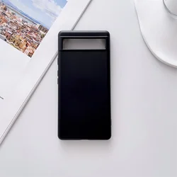 Premium Shockproof Solid Color Liquid Silicone Phone Case - Soft Back Cover for Google Pixel 9 Pro XL (Black)