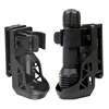 Tactic Flashlight Holsters 360 Degrees Rotatable Flashlight Cover Case with Leve 2