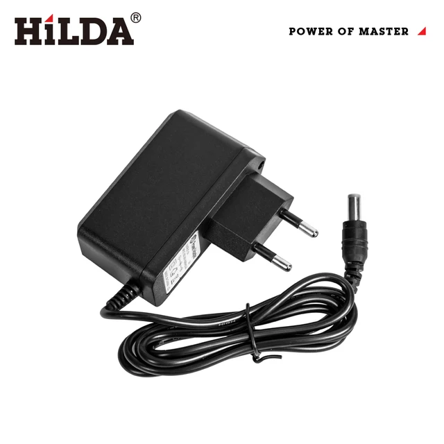 HILDA Universal Charger For 3D/4D Laser Level Lithium Battery EU Plug AC Power Adapter Laser Level Accessory 3