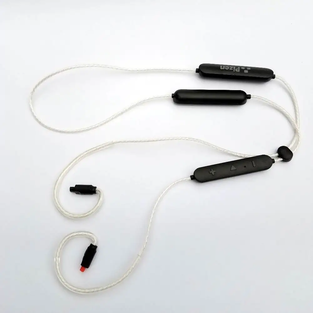 

Pizen Neckband Wireless Bluetooth cable APTX HD/APTX/AAC with Mic 22hours Playtime IPX3 Waterproof 2PIN MMCX IM50 SE535 W4R UE