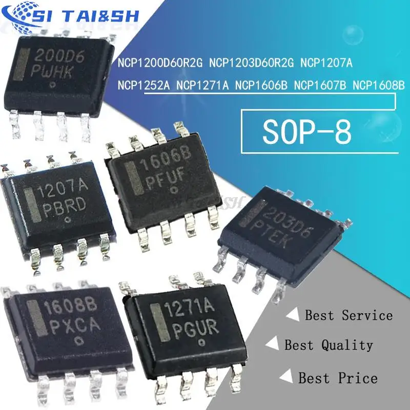 10pcs-NCP1200D60R2G-NCP1203D60R2G-NCP1200D60-NCP1203D60-NCP1207A ...