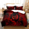 3D Printed Dark Satanic Bedding Set Duvet Cover Bedroom Comforter Covers Single Twin King ​Size Quilt Cover Home Textile 2/3PCS 4