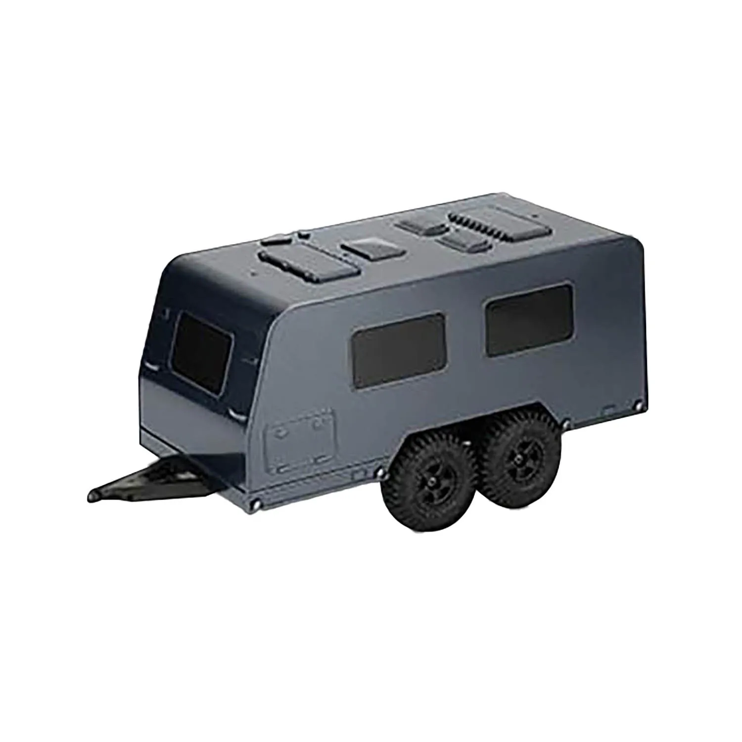 1:18 Maßstab Ferngesteuerter Kunststoff-Anhänger mit Vier Rädern, Kletterfahrzeug für Spielzeug JJRC C8818 RC Rock Crawler Automodell für Erwachsene – Detail 1