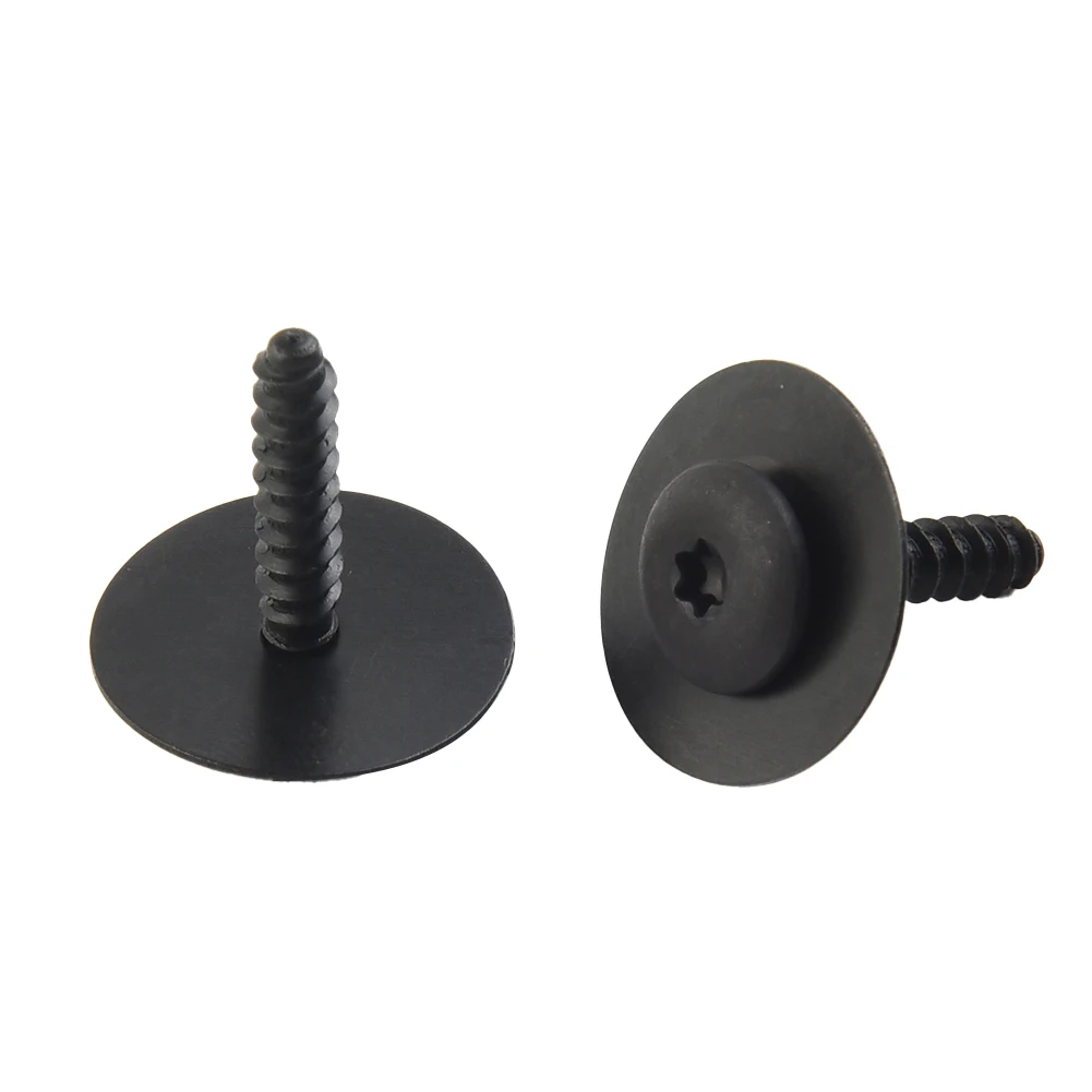 

Car Clip Screw Metal 10pcs/set 11570637 Black For Buick For Chevrolet Car Fasteners Clips Interior Accessories