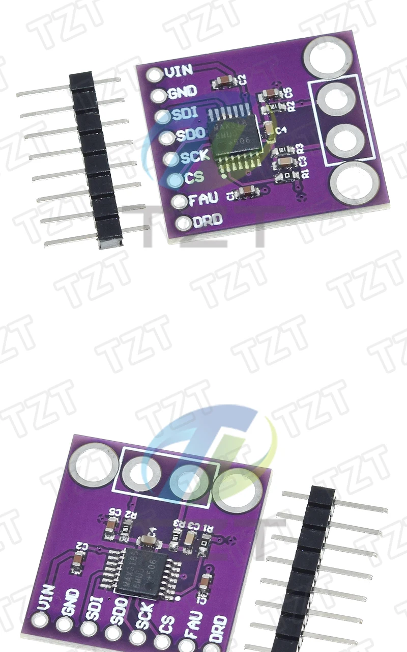 1/3 Stück MAX31856 CJMCU Thermoelement-Modul Hochpräzises Entwicklungsboard-Modul A/D-Wandler Universaltyp CJMCU-MAX31856 – Detail 5