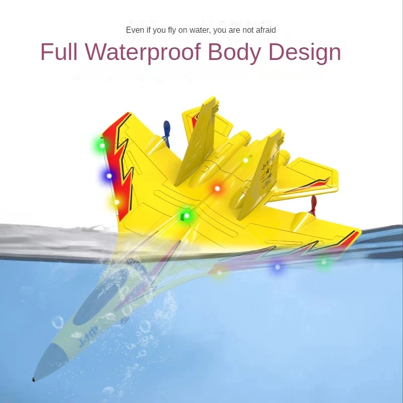 J11-PLUS  J-11B remote control aircraft fighter glider fixed wing water foam model UAV boy toy Christmas gift   4